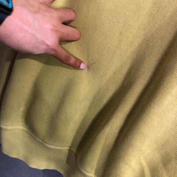 NO offers tommy bahama xl sweater yellow knit relax 1/4 zip pullover thick aa - Picture 11 of 13